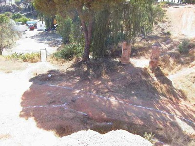Entrada trasera de la casa de la bouganvilla Entrada trasera de la casa de la bouganvilla