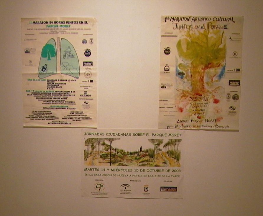 Exposición fotográfica en la Casa Colón (2004, foto 2 de la inauguración)