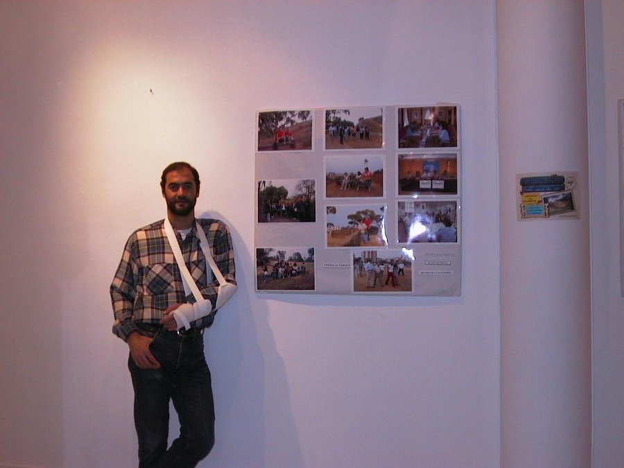 Exposición fotográfica en la Casa Colón (2004, foto 7 del montaje)