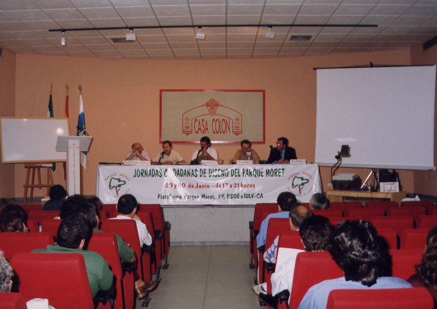 Jornadas de diseño del Parque Moret (1998, foto 3)