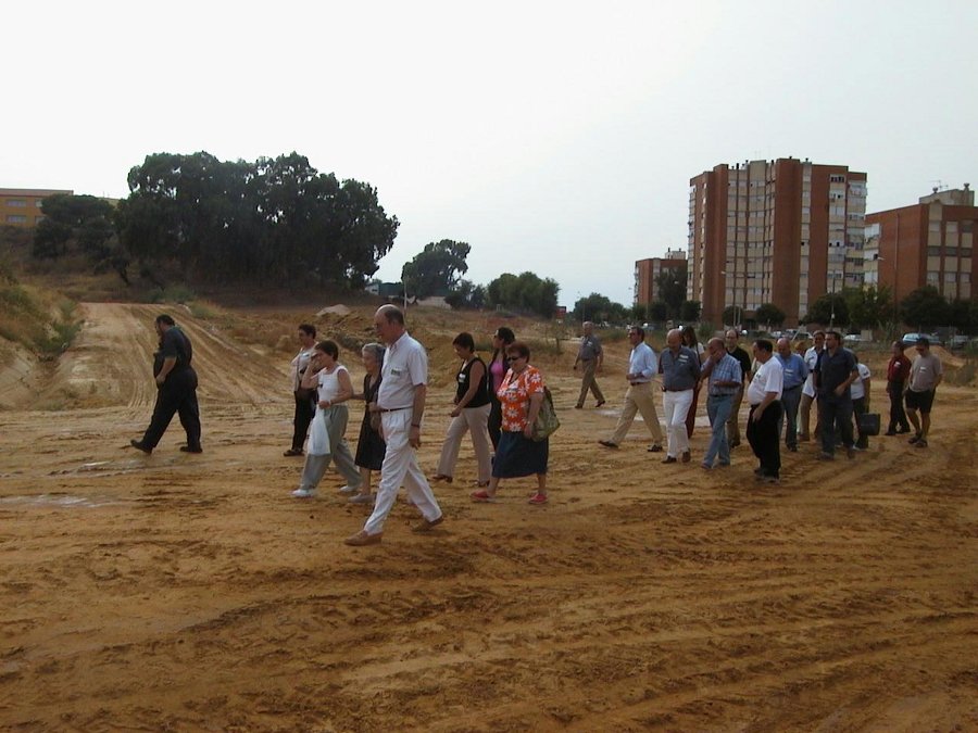 Visita a las obras del Parque Moret (foto 8)