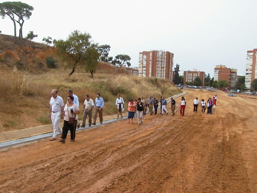 Visita a las obras del Parque Moret (foto 15)