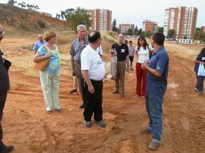 Visita a las obras del Parque Moret (foto 17)